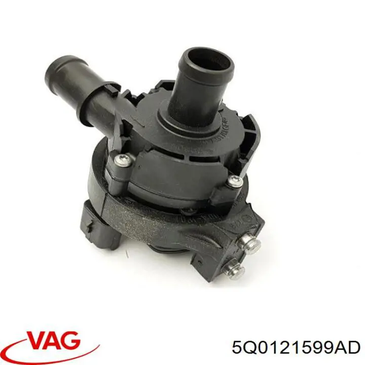 5Q0121599AD VAG Водяной насос охлаждения электрический дополнительный