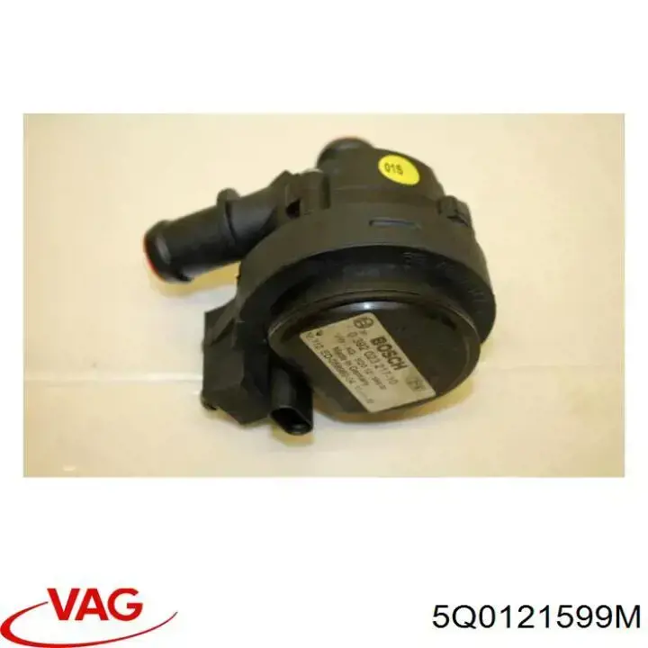 5Q0121599M VAG Водяной насос охлаждения электрический дополнительный
