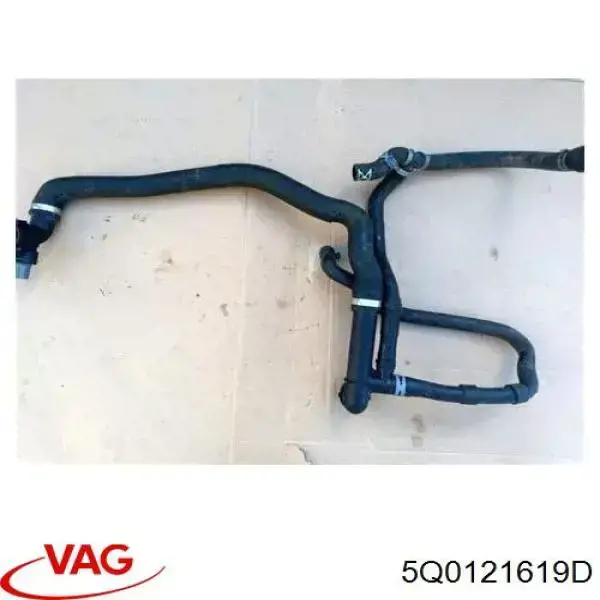 Фланец системы охлаждения VAG 5Q0121619D цена, от 17.68 USD