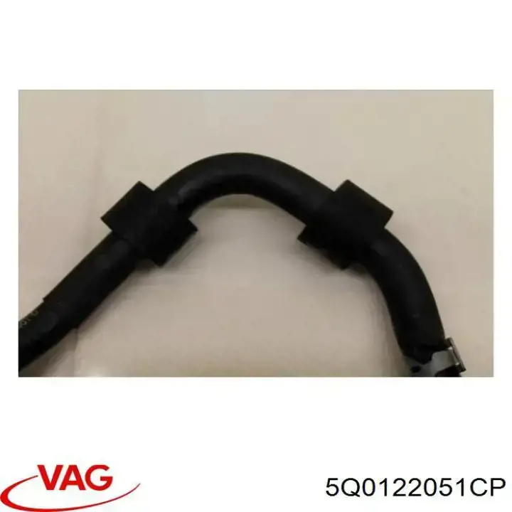 Купить 5Q0122051CP VAG Шланг радиатора охлаждения нижний