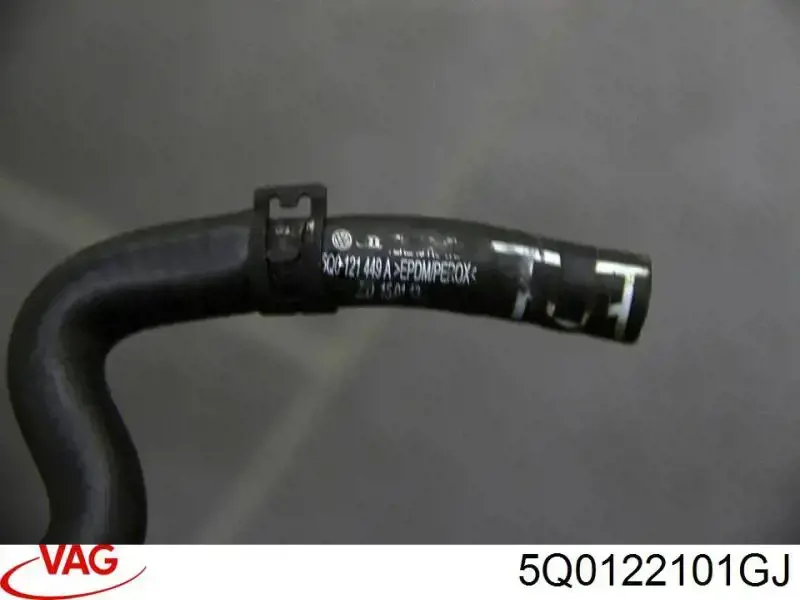 Патрубок радиатора 052546 Gates