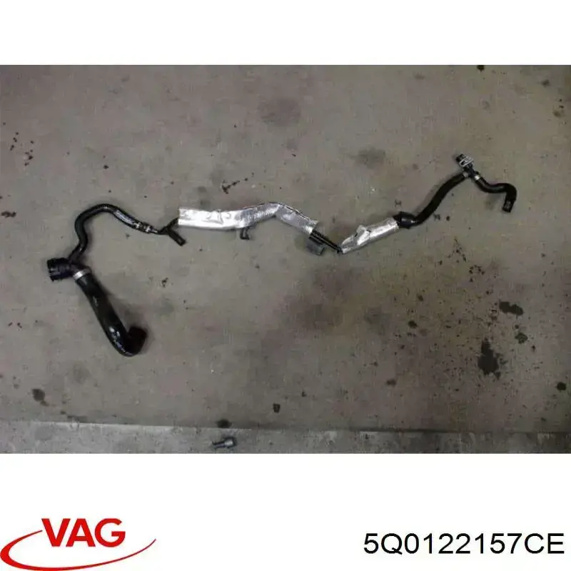 5Q0122157CE VAG Manguera del radiador original y equivalente