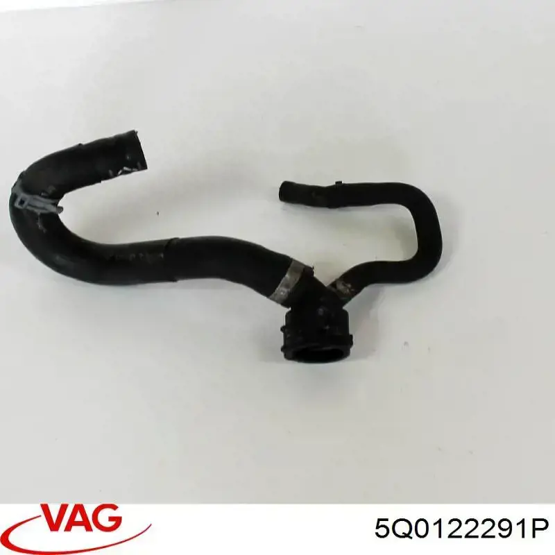 5Q0122291P VAG Brida del sistema de refrigeración (triple) original y equivalente