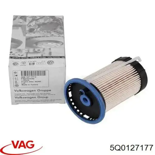 5Q0127177 VAG Filtro de combustível