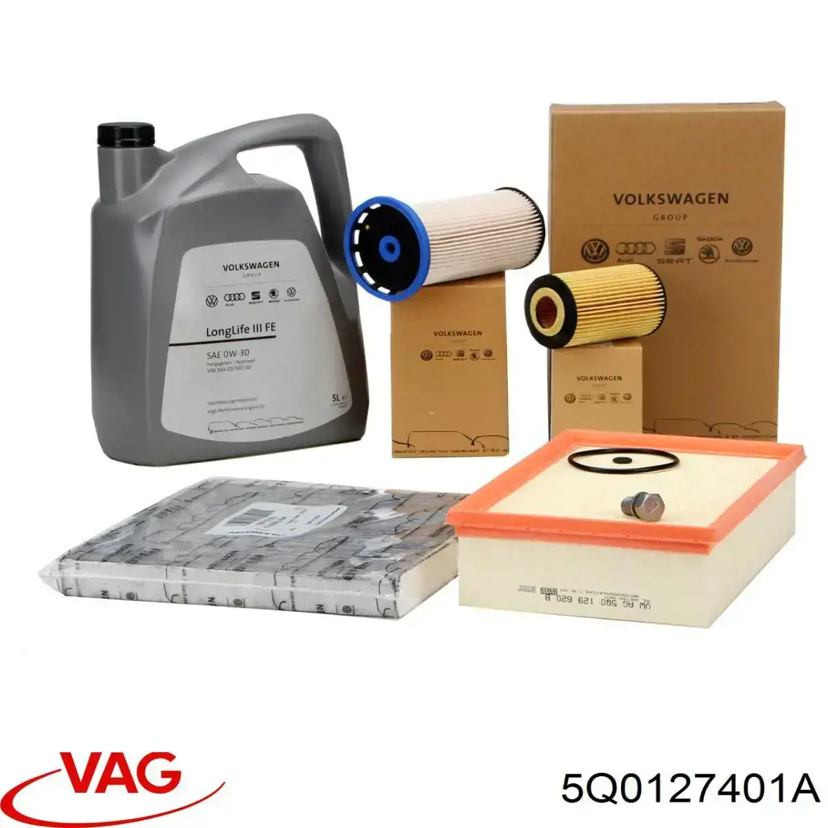 Фильтр тонкой очистки топлива VAG 5Q0127401A цена, от 25.66 USD