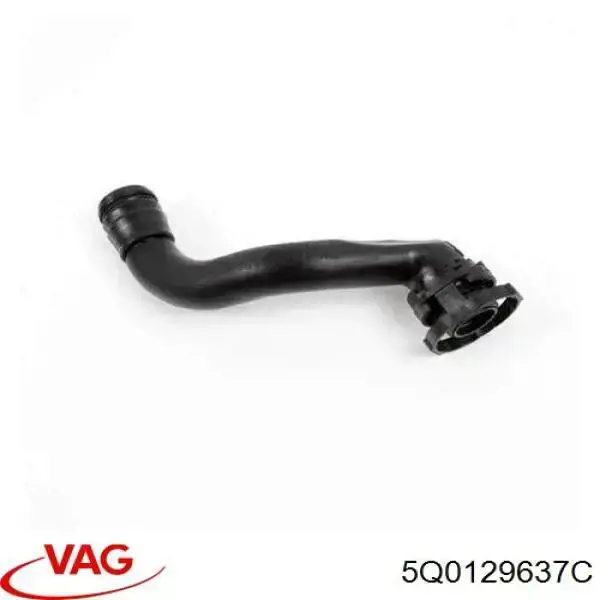 5Q0129637C VAG Дренажный шланг корпуса воздушного фильтра