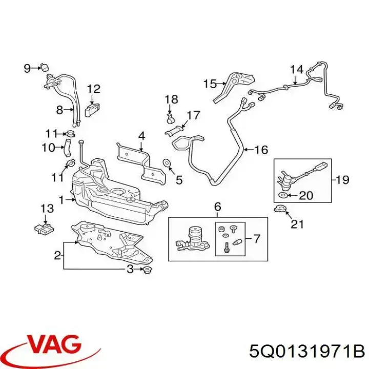 Насос AD BLUE 2E0131971 VAG