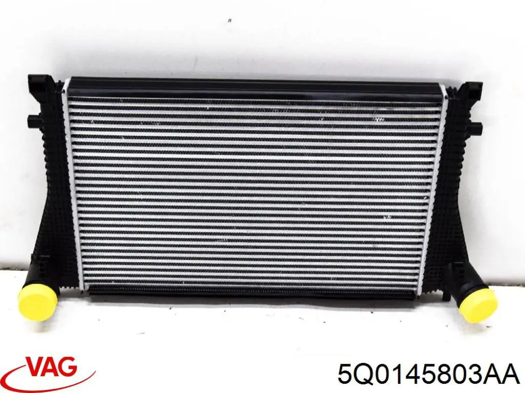 5Q0145803AA VAG radiador de intercooler