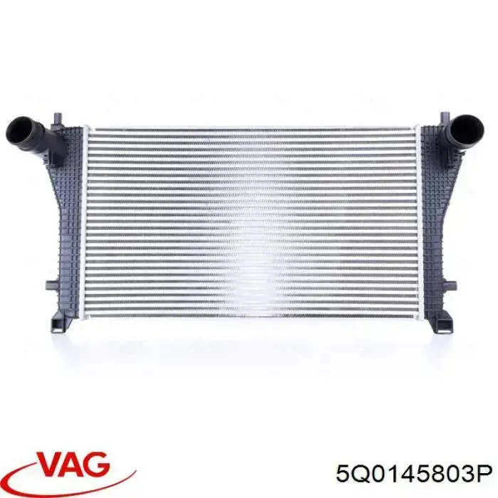 5Q0145803P VAG radiador de intercooler