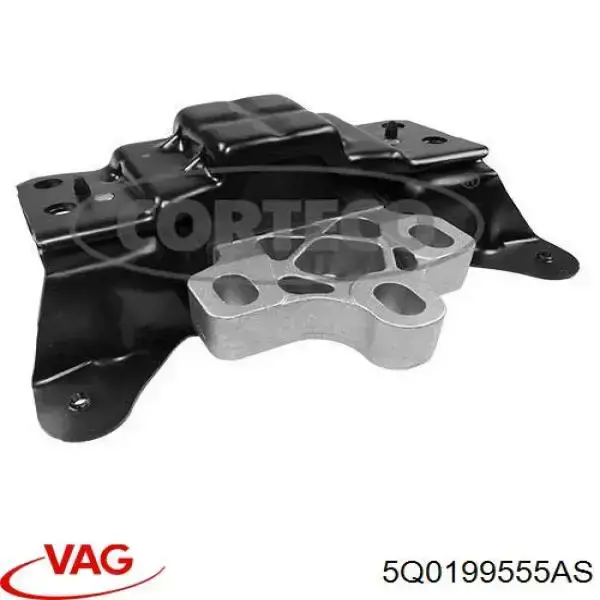 Купить 5Q0199555AS VAG Левая подушка двигателя