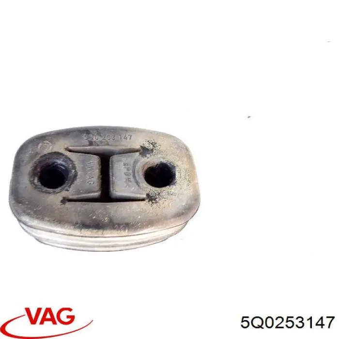 5Q0253147 VAG coxim de fixação do silenciador