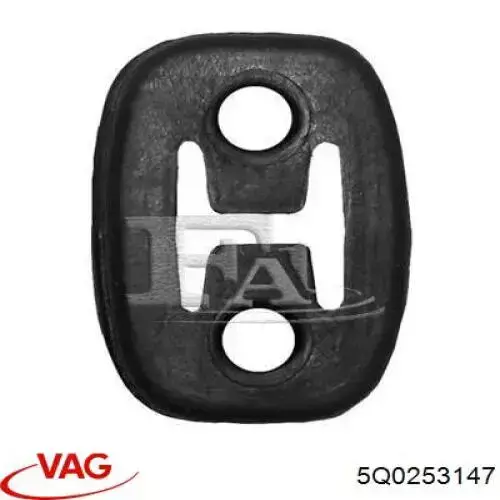 Купить 5Q0253147 VAG Подвесные подушки глушителя