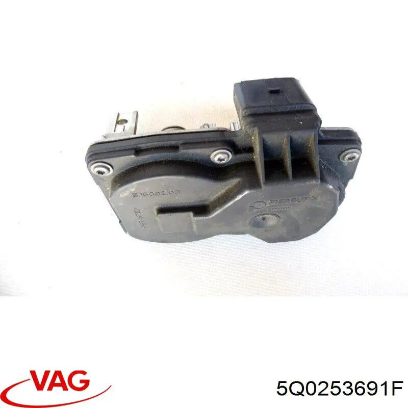 Válvula (atuador) de acionamento de comporta EGR para Volkswagen GOLF (5G1)