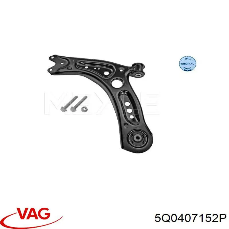Купить 5Q0407152P VAG Нижний правый рычаг передней подвески