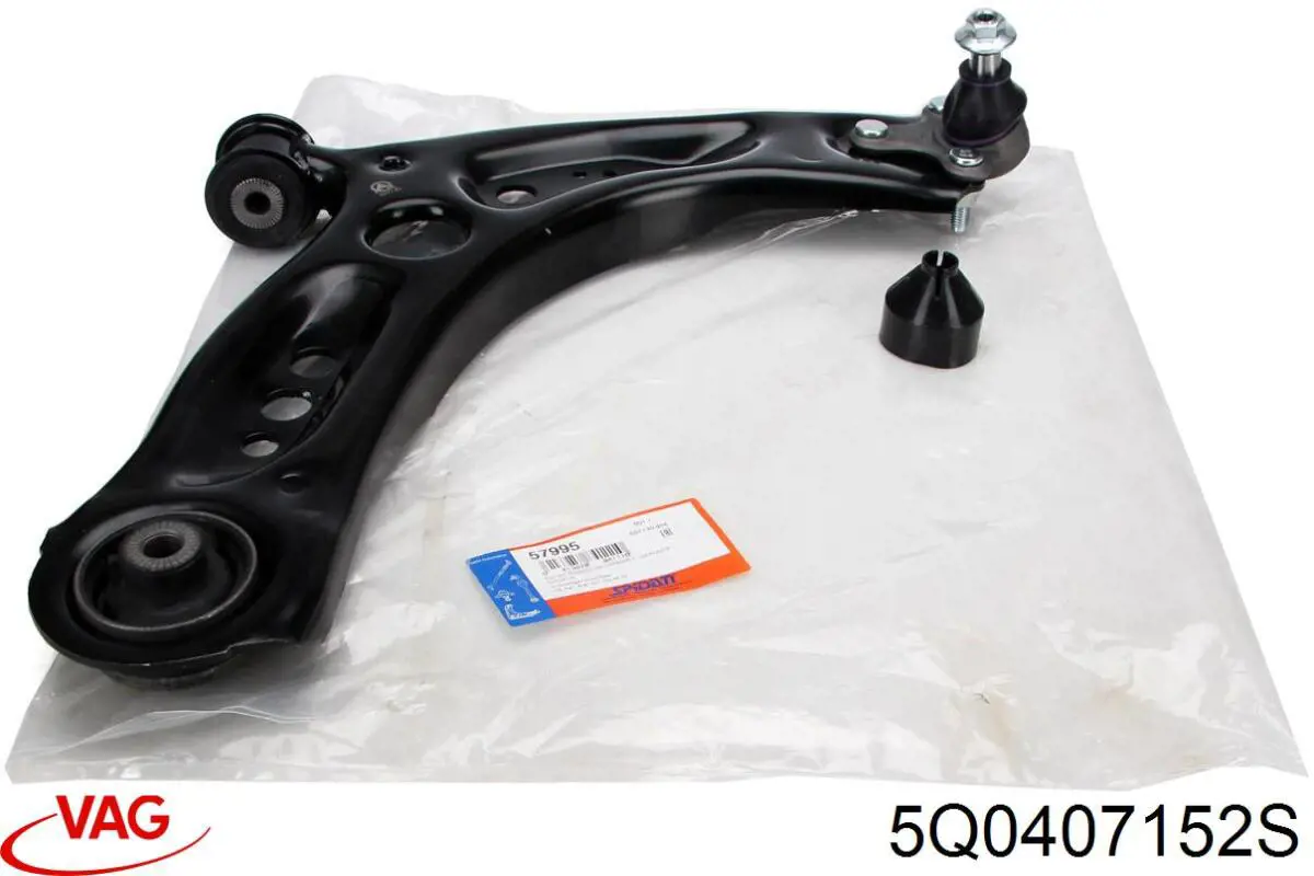 Правый рычаг передней нижней подвески VAG 5Q0407152S цена, от 44.39 USD