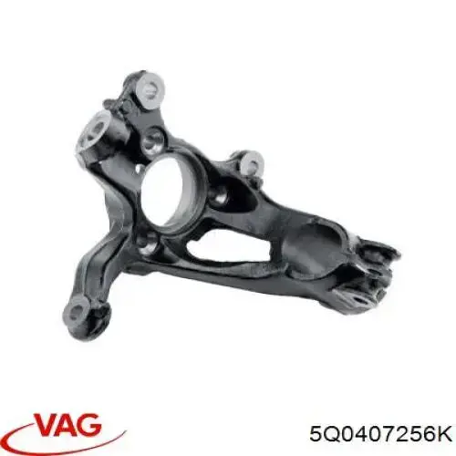 Цапфа (поворотный кулак) передний правый VAG 5Q0407256K цена, от 69.26 USD