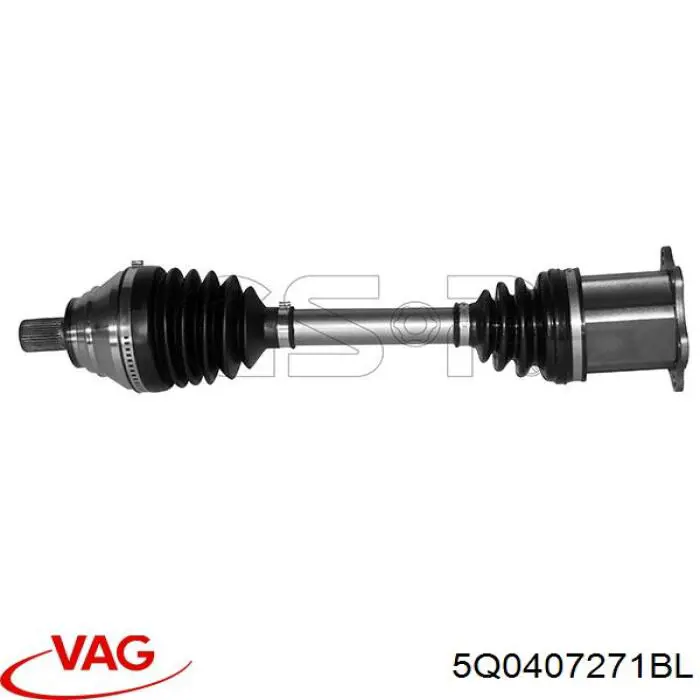 Привод передний левый VAG 5Q0407761CX цена, от 126.69 USD