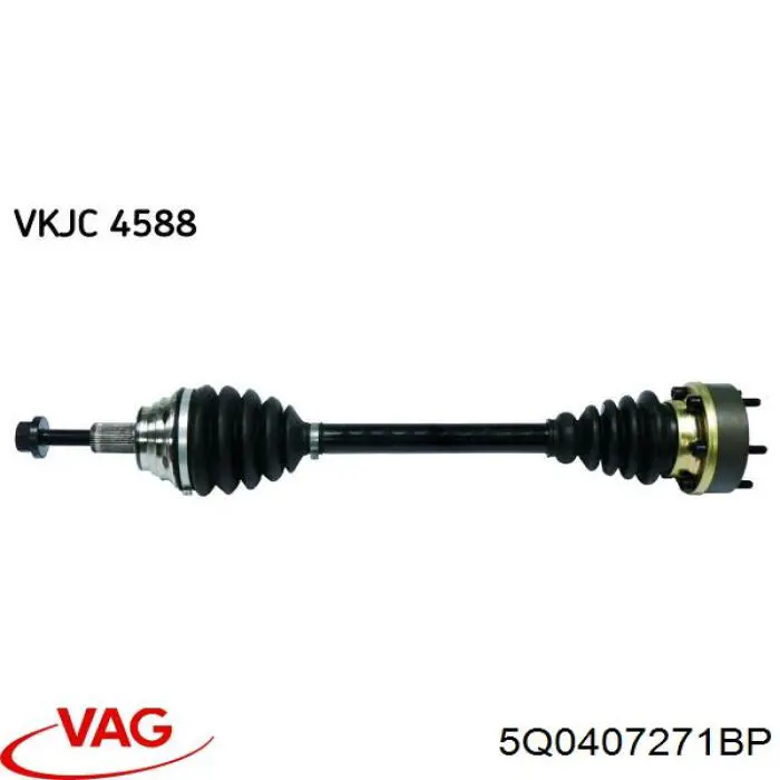 Привод передний левый VAG 5Q0407271BP цена, от 114.04 USD