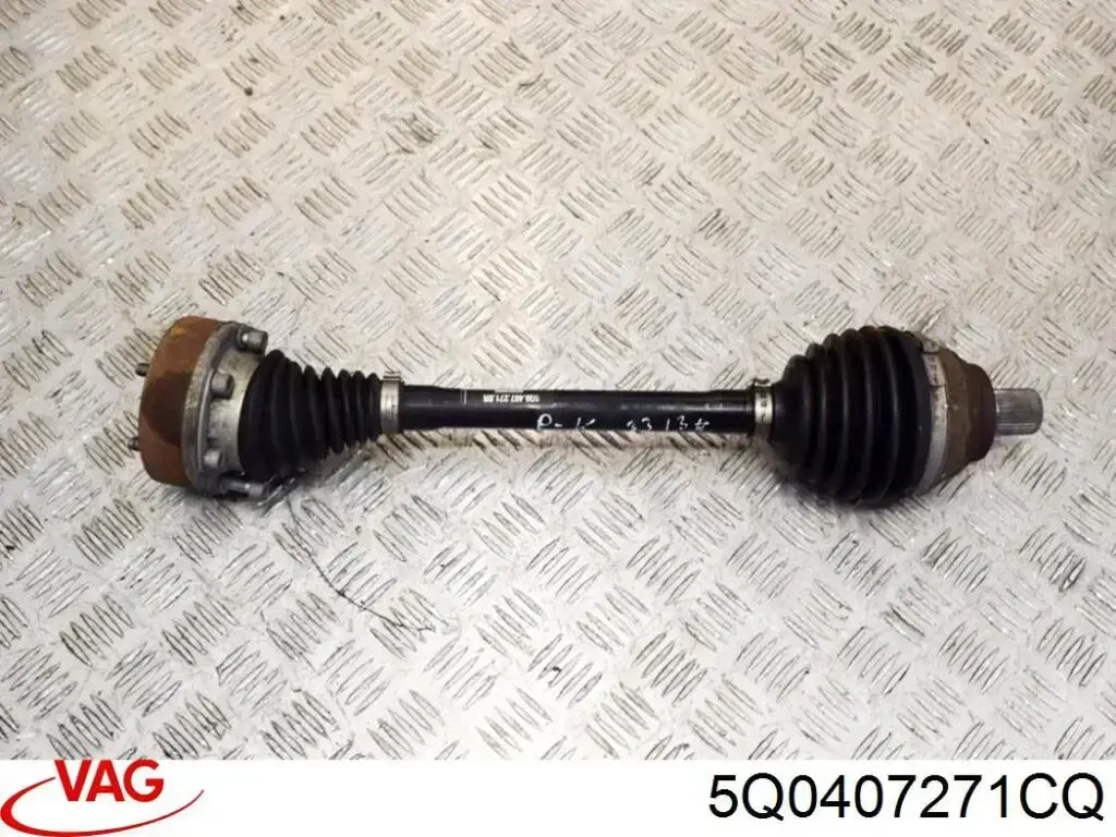 Купить 5Q0407763GX VAG Привод в сборе левый