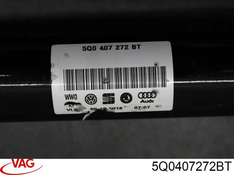 Привод передний правый VAG 5Q0407272BT цена, от 101.69 USD