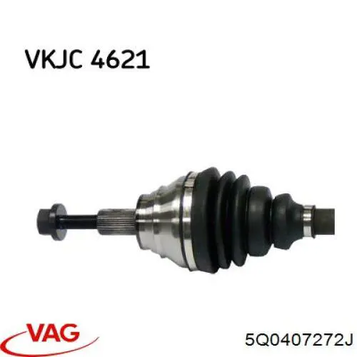 Привод передний правый VAG 5Q0407272J цена, от 144.54 USD