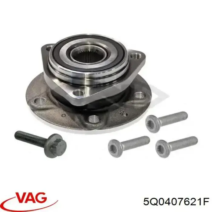 5Q0407621F VAG Cubo dianteiro