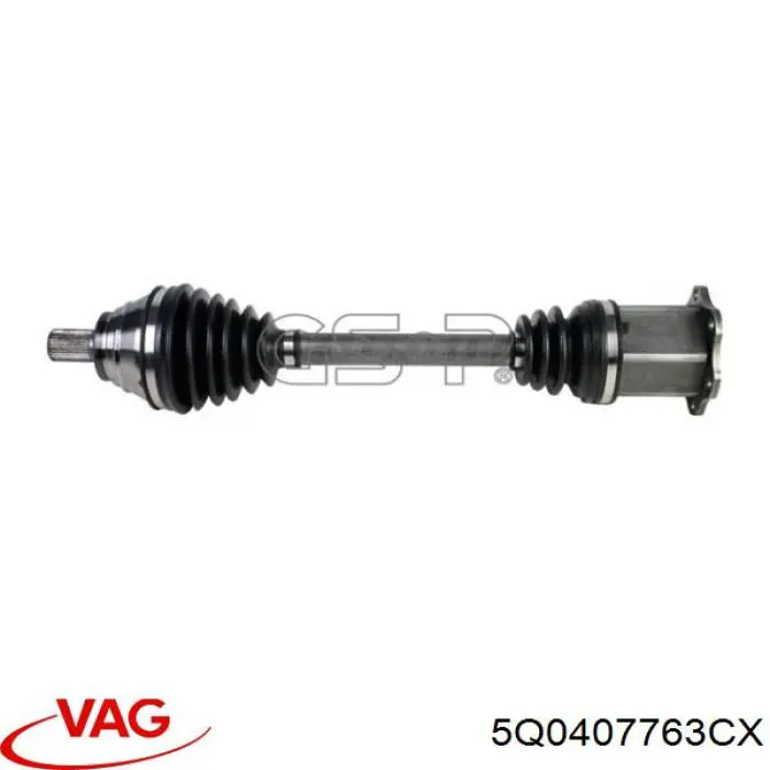 Привод передний левый VAG 5Q0407763CX цена, от 90.10 USD