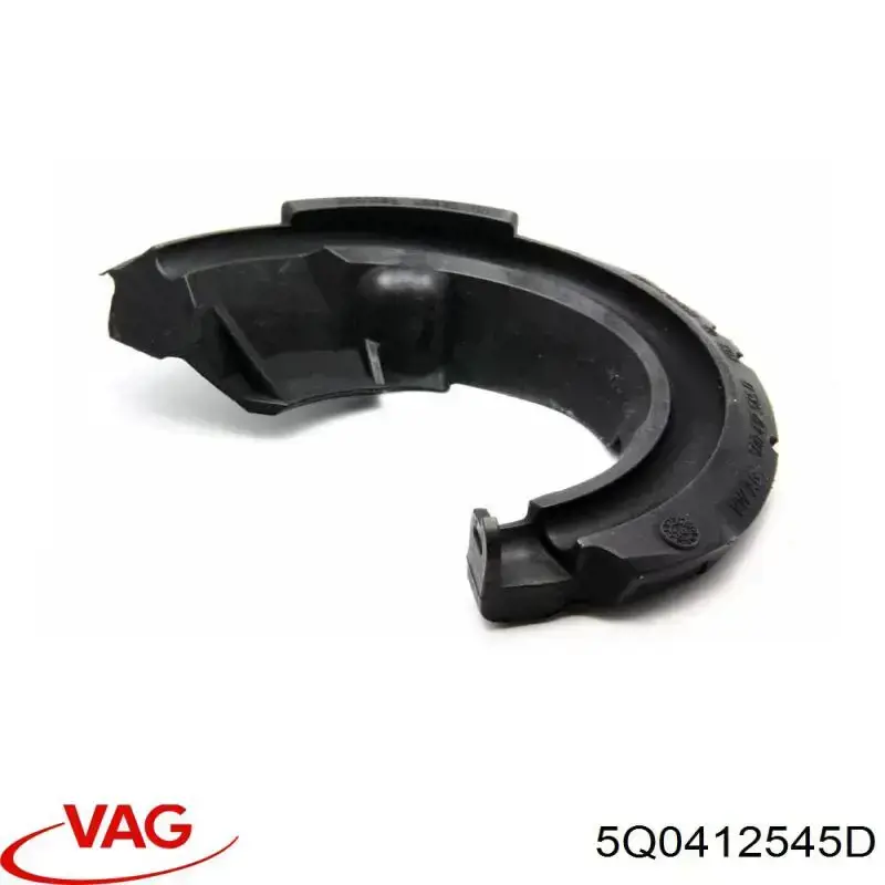 5Q0412545D VAG проставка (резиновое кольцо пружины передней нижняя)