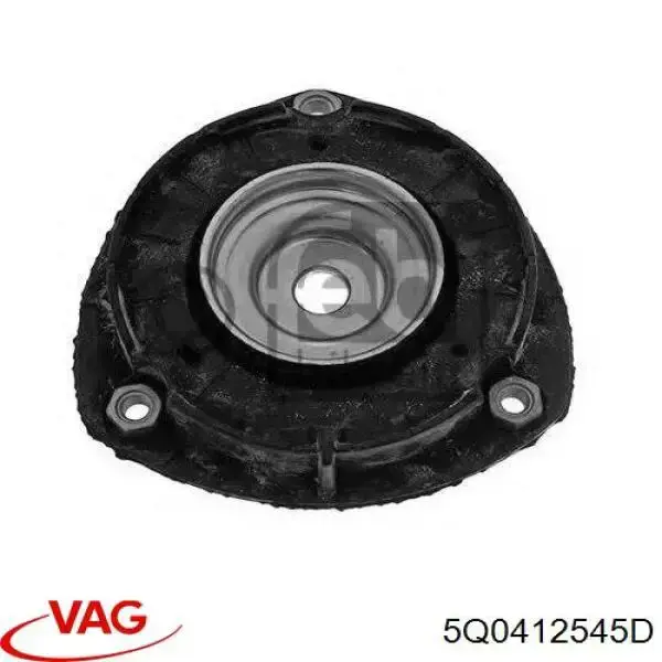 Проставка передней нижней пружины 5Q0412545D VAG