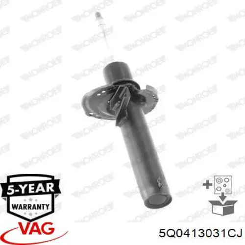 Амортизатор передний 5Q0413031CJ VAG