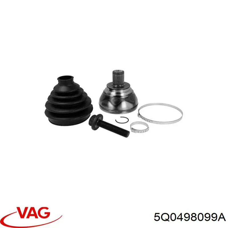 Junta homocinética externa dianteira para Skoda Octavia IV A8 NX3, NN3, PV3