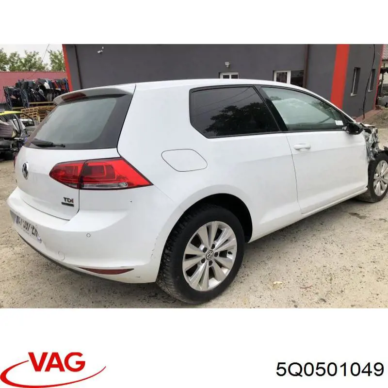 Подрамник задний 5Q0501049BA VAG