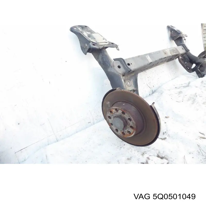 5Q0501049AQ VAG Подрамник задней подвески
