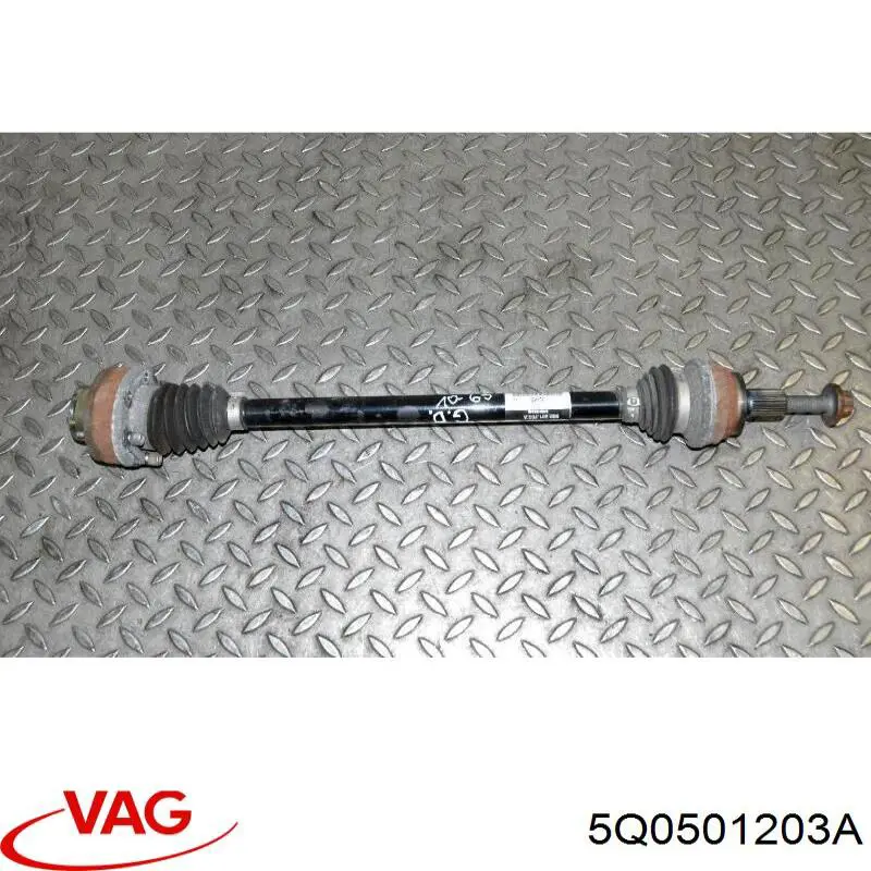 Полуось задняя левая VAG 5Q0501203A цена, от 37.95 USD