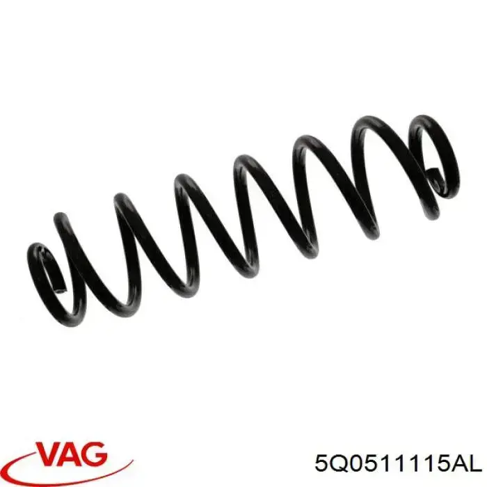 Mola traseira para Volkswagen Golf (BA5, BV5)