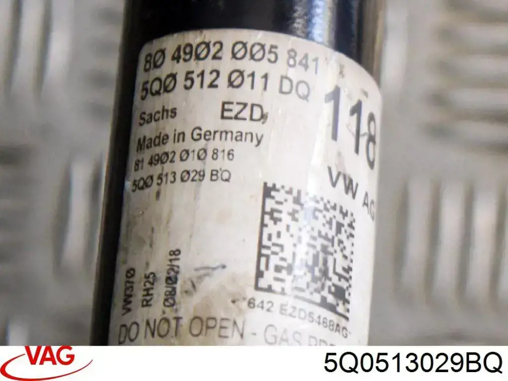 Купить 5Q0513029BQ VAG Амортизатор задней подвески