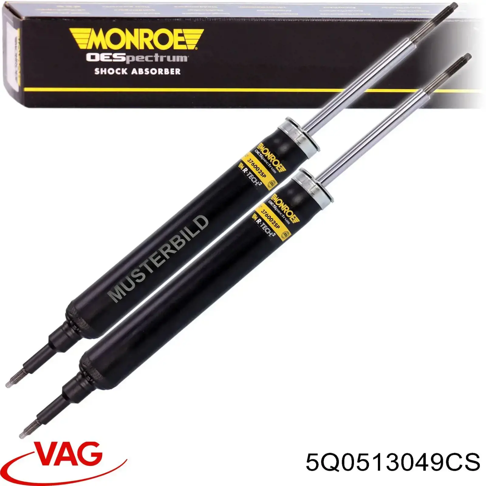 Стойка амортизатора задняя VAG 5Q0513049CS цена, от 30.13 USD