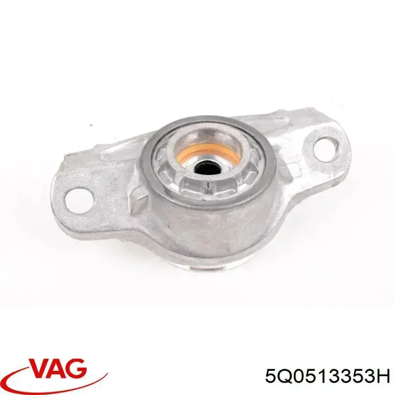 Soporte amortiguador trasero 5Q0513353H VAG/Audi