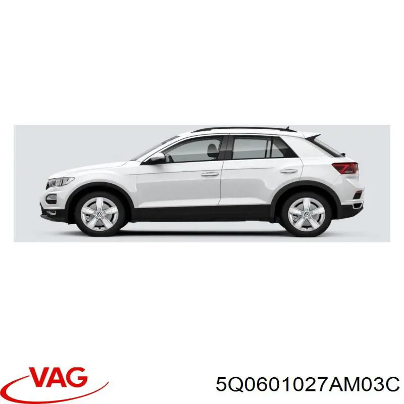 Купить 5Q0601027AM03C VAG Диски стальные