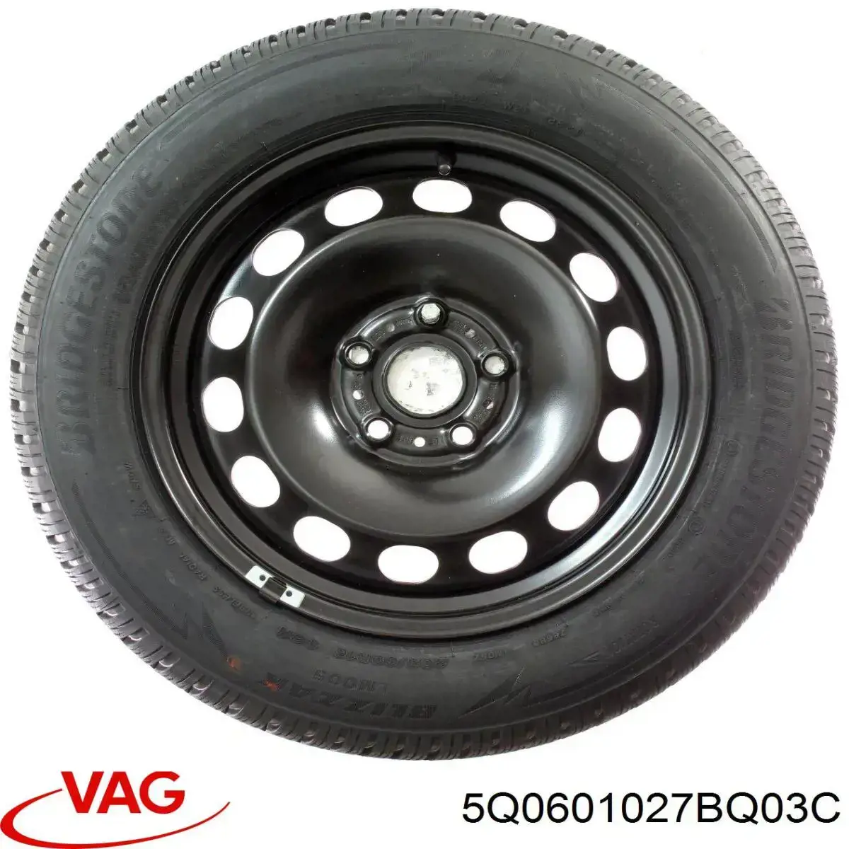 Диски колесные стальные (штампованные) VAG 5Q0601027BQ03C