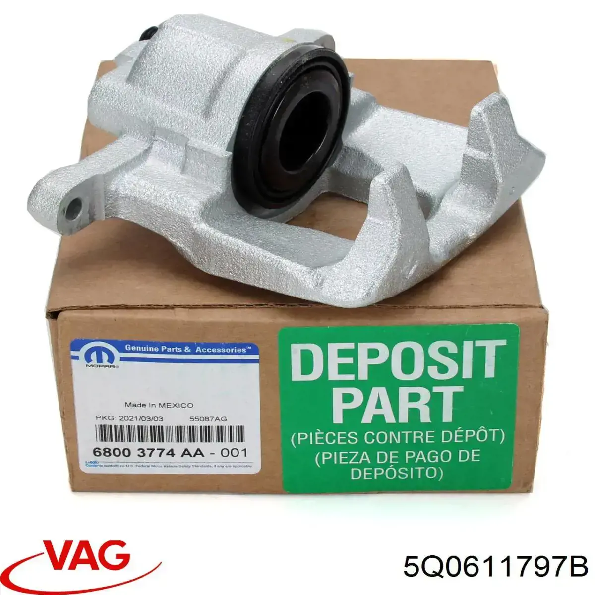 Кронштейн крепления тормозных трубок VAG 1H0611797C цена, от 1.37 USD