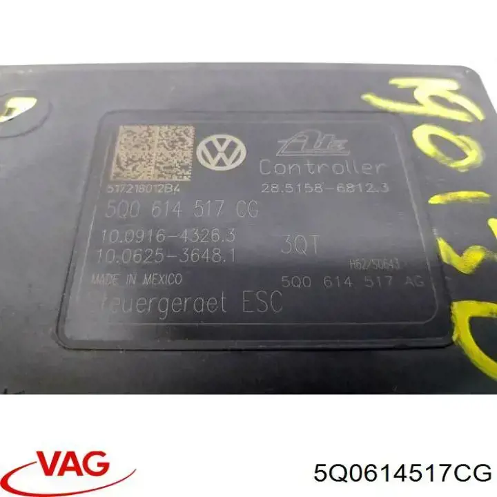 Unidade hidráulico de controlo ABS para Seat ATECA  KH7, KHP