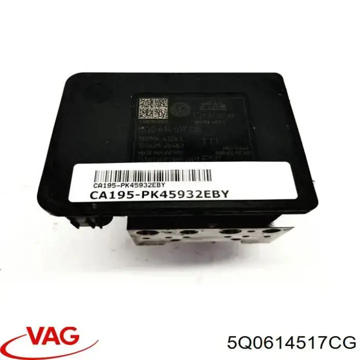 Unidade hidráulico de controlo ABS VAG 5Q0614517CG