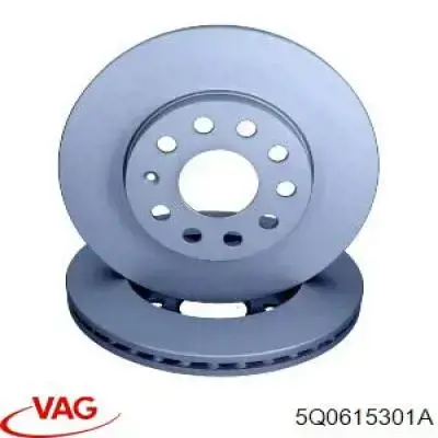 Купить 5Q0615301A VAG Ротор тормозной