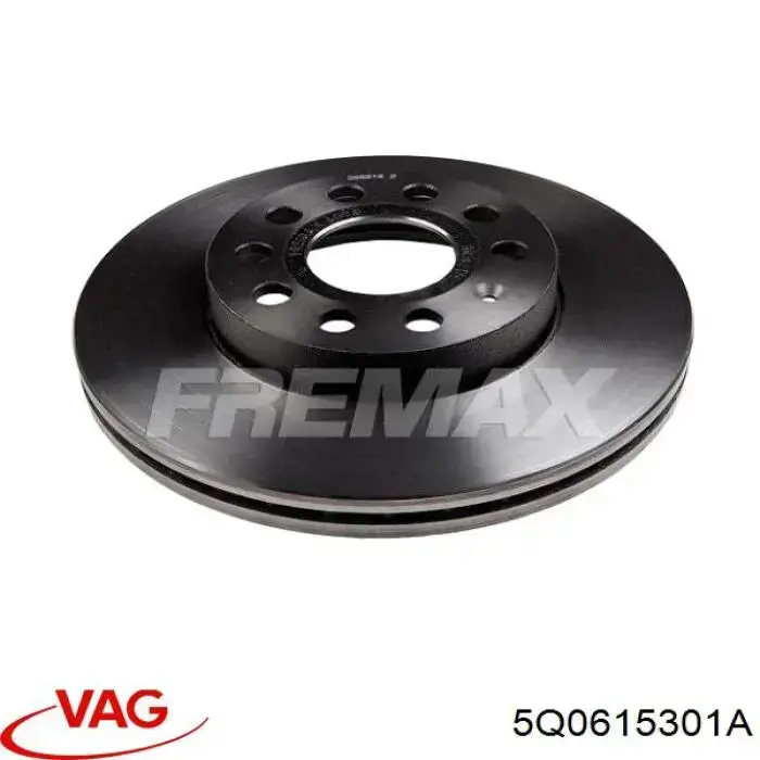 Передние тормозные диски 5Q0615301A VAG