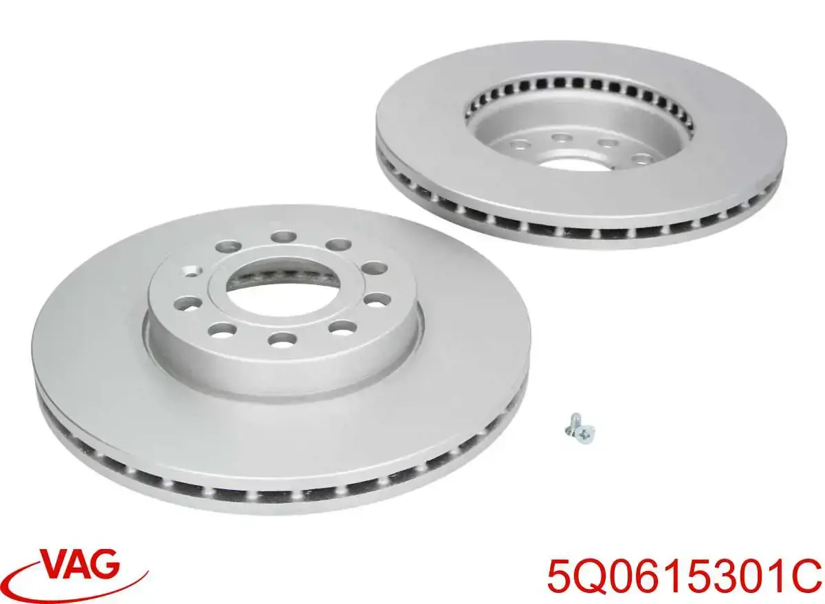 5Q0615301C VAG Disco do freio dianteiro