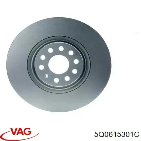Disco do freio dianteiro VAG 5Q0615301C