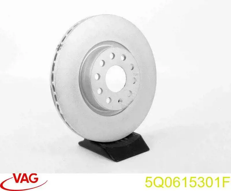 5Q0615301F VAG диск тормозной передний