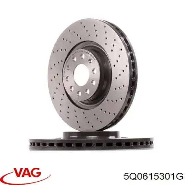 Тормоз дисковый передний VAG 5Q0615301G цена, от 214.75 USD