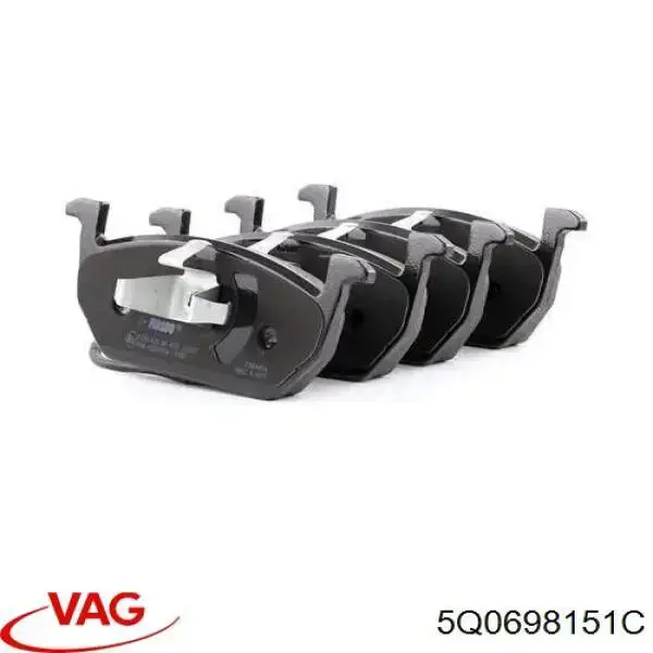 Колодки VAG 5Q0698151C цена, от 64.84 USD